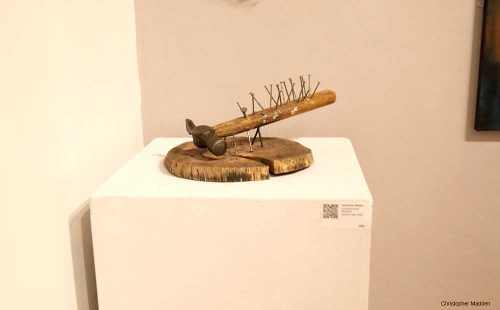 Sculpture about oppression