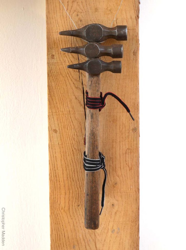 contemporary sculpture - hammers