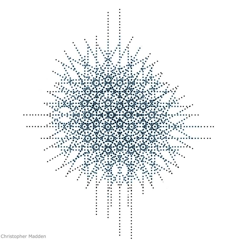 Circles from straight lines